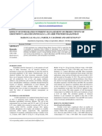 3. Effect of Integrated Nutrient Management on Productivity of PDF