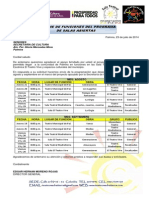 Programacin Salas Teatrales Abiertas