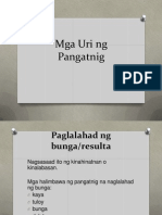 Mga Uri NG Pangatnig