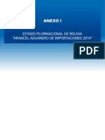 Arancel Anexo 1