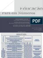 Educação: Região de Integração Araguaia em Números