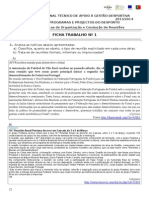 Gestão de programas e projetos do desporto - Reuniões sobre futsal e hotelaria