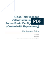 Cisco VCS Basic Configuration Cisco VCS Control With Cisco VCS Expressway Deployment Guide X7-1