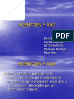 Roentgen y Rad