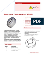 Sensor de Fumaça Afsud