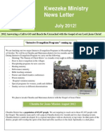 Newsletter July 2012