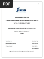 Comparative Analysis of Indiabull Securities With Other Companies