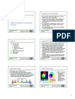 Module 2V - Light & Lighting Fundamentals