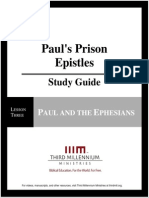 Paul's Prison Epistles - Lesson 3 - Study Guide