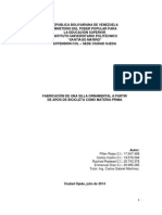 Estudio de Factibilidad Tecnico-Economico Silla Rines Usados 2014