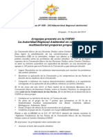 Boletin de Prensa 009 - 2014- Cop 20 y Cc