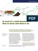 In Need of a Retail Turnaround - How to Know and What to Do