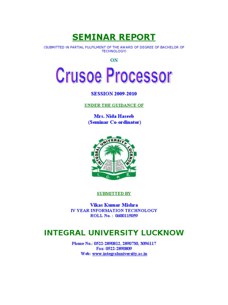 Crusoe Processor Overview and Insights | PDF | Electronic Engineering ...