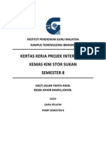 Kertas Kerja Stor Sukan Ori