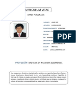 CV Jorge Caceres
