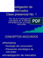 Rol de La Investigación de Mercado