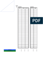 Individual Class Data Template