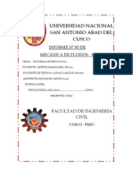 Informe de Empuje de Un Chorro Sobre Una Superficie