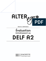 évaluation DELF A2