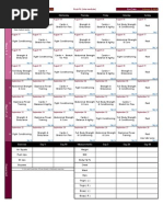 RushFit (Intermediate) Schedule