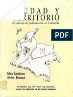 ZAMBRANO, Fabio. Ciudad y Territorio. El Proceso de Poblamiento en Colombia