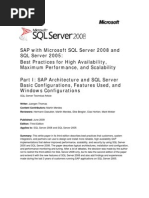 SAP With Microsoft SQL Server 2008 and SQL Server 2005 - Best Practices For High Availability, Maximum Performance, and Scalability - Part I - SAP Architectur PDF