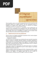 05 Lenguaje Ensamblador Operaciones (ASM)