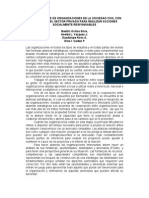 Alianzas Entre de Organizaciones de La Sociedad Civil Con Empresas Del Sector Privado para Realizar Acciones Socialmente Responsables