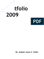 Portfolio 2009