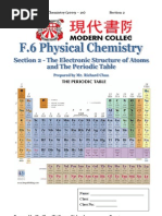 Download Section 2 The Electronic Structure of Atoms and the Periodic Table by api-3734333 SN23588672 doc pdf