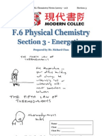 Section 3 Energetics