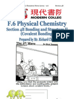 Section 4B  Bonding and Structure II (Covalent Bonding)