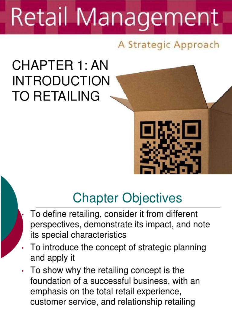 Retailing Note For Chapter One | PDF | Retail | Distribution (Business)