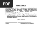 MODELO DE TERMO DE VISTORIA