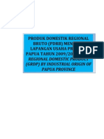 PDRB Papua 2005-2010