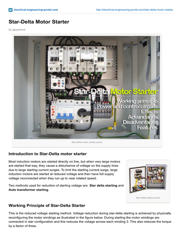 The Untold Story Of The Manual Star Delta Starter Circuit History And Secrets - 4tl6a5y