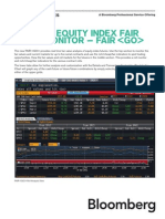 Equity Index Fair Value Monitor
