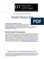 Thursday, February 6, 2014: Must Have Book For Subscribers