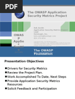 OWASPAppSec2006Seattle Security Metrics