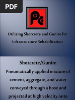 Shotcrete and Guniting