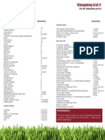 70:30 Alkaline Shopping List