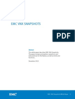 Emc VNX Snapshots: White Paper