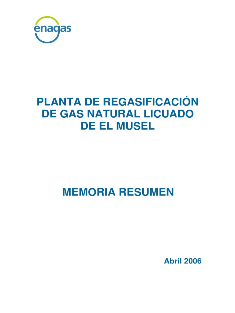Optimización de Regasificación de GNL | PDF | Gas natural licuado | Gases