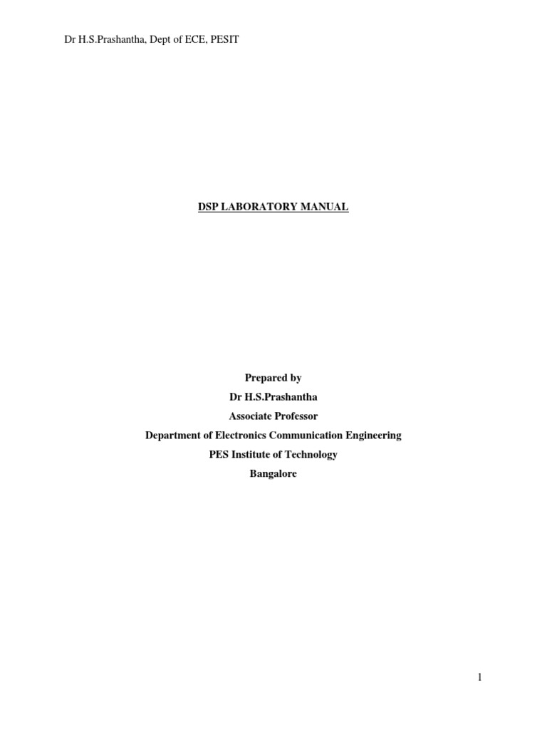 Advanced Communication Lab Manual Of Vtu Sylabus
