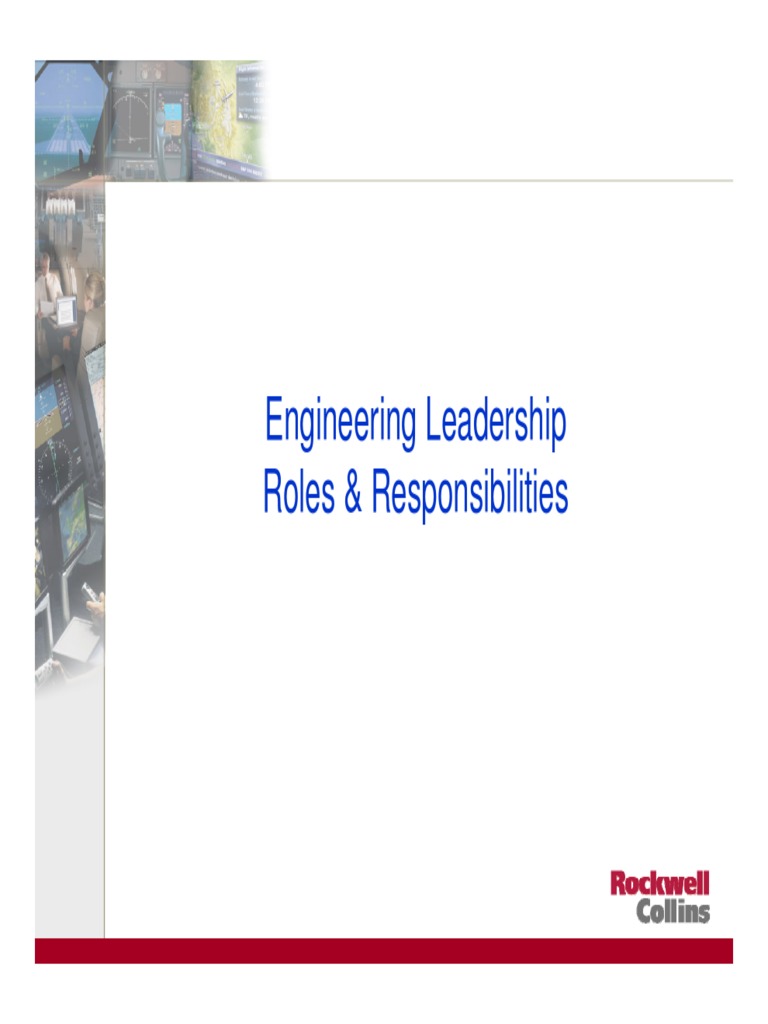 2007-01 Engineering Leadership TNG | PDF | Systems Engineering ...