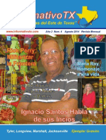 Informativo TX Diesciseisava Edicion Agosto 2014 PDF FINAL