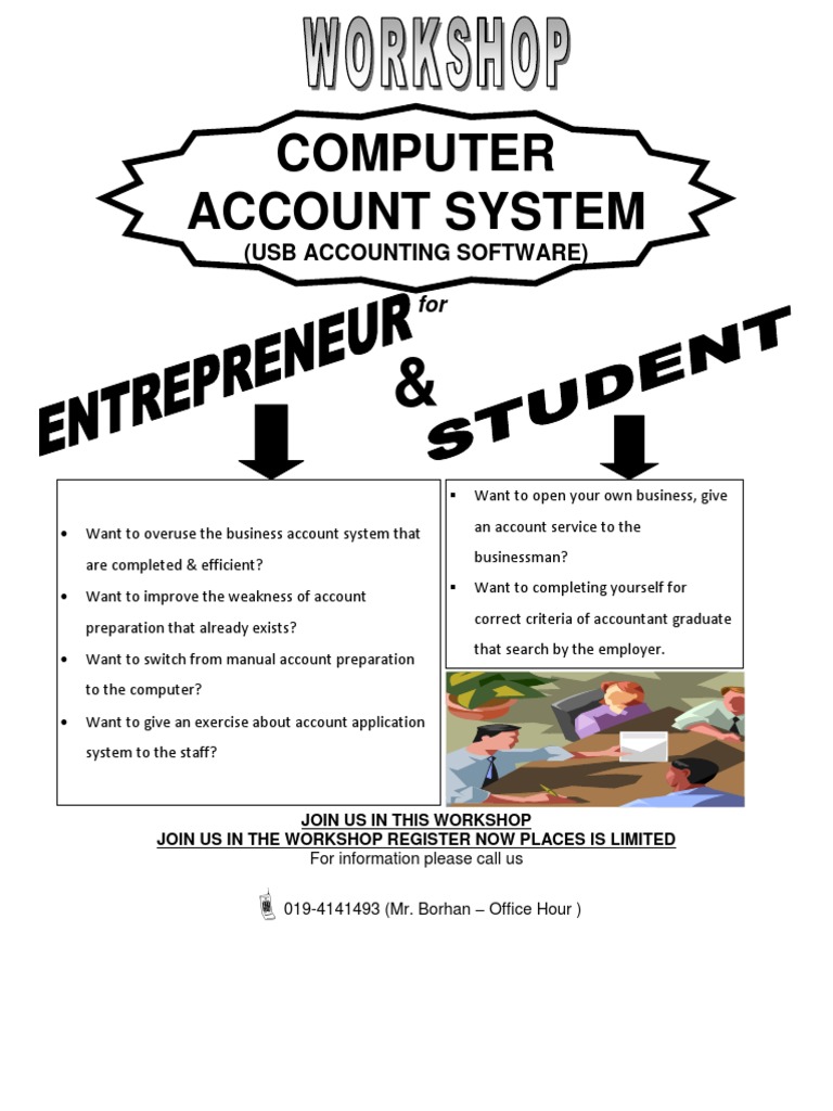 Computer Account System: (Usb Accounting Software) | PDF
