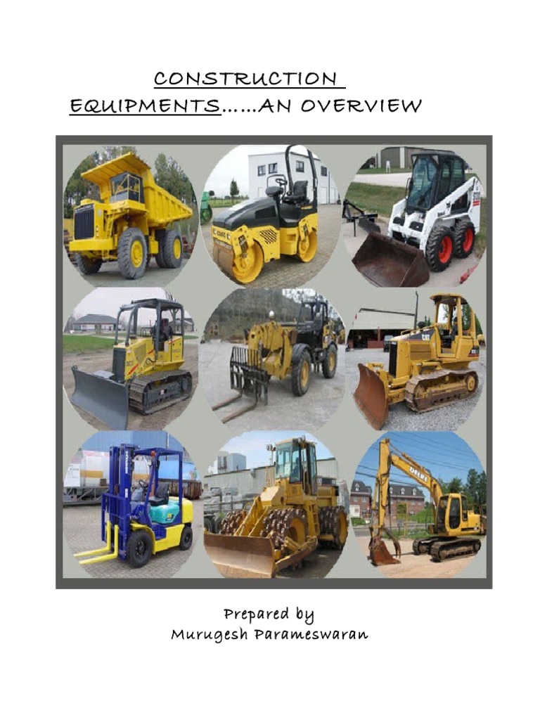 Construction Equipment Guide | PDF | Construction Equipment | Vehicles
