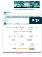 Substituição em Alcanos