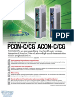 IAI Ethernet IP PCON ACON Specsheet